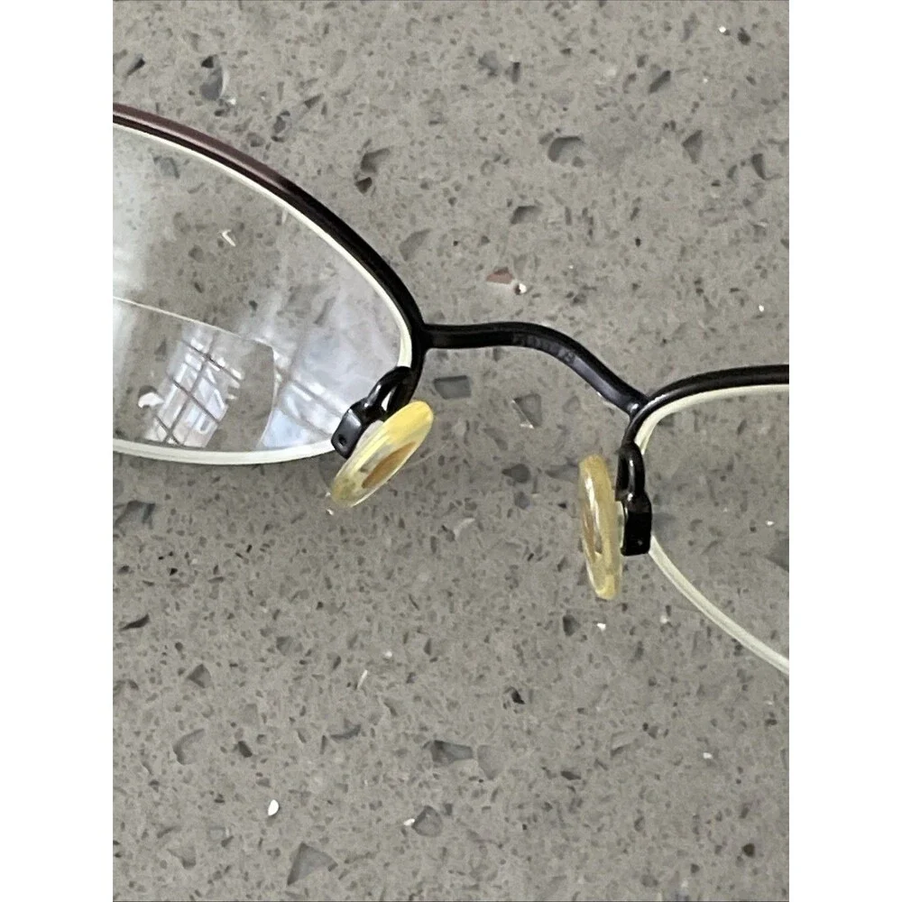 Anne Klein 9038 K1537-s Womens Eyeglasses 50-18-135 Frames Only Half Rim Oval